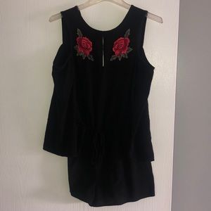 Black Jumpsuit Romper